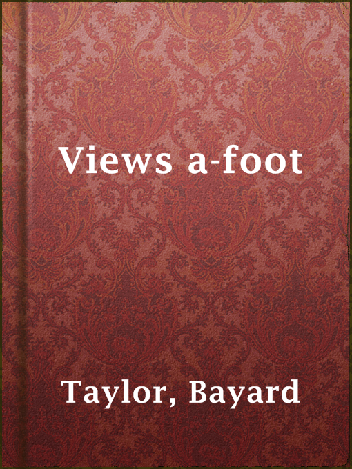 Cover image for Views a-foot